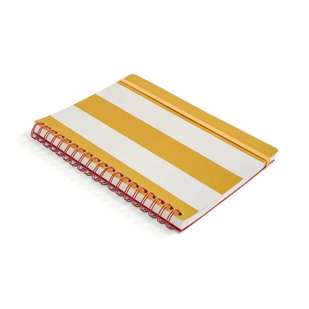 Elements Sutton Stripe Spiral Bound Notebook 3 Elements Sutton Stripe Spiral Bound Notebook - Image 3