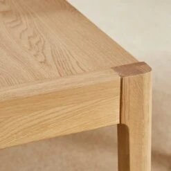 Elements 2 Seater Holmes Dining Bench, Modern Oak -Dunelm 30893313 alt04