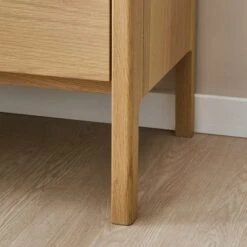 Elements Holmes Compact Bedside Table, Oak -Dunelm 30893708 alt04