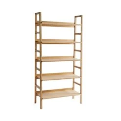 Elements Holmes Bookcase, Oak -Dunelm 30893743 alt04