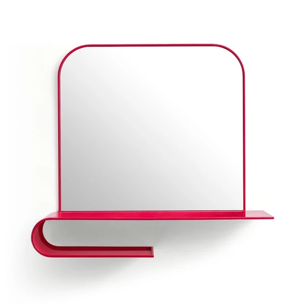 Elements Squoval Wall Mirror With Curling Shelf 3 Elements Squoval Wall Mirror With Curling Shelf - Image 3