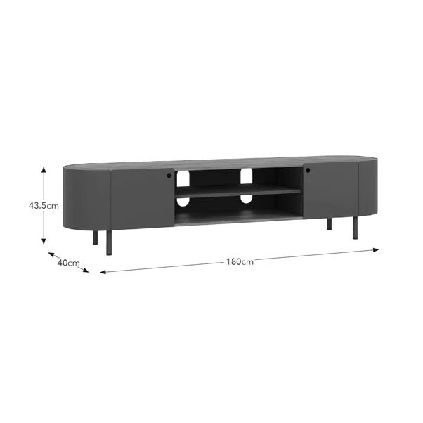 Elements Griffin Extra Wide TV Unit For TVs Up To 80" 14 Elements Griffin Extra Wide TV Unit For TVs Up To 80" - Image 14