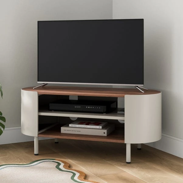 Elements Griffin Compact Corner TV Unit For TVs Up To 42" 2 Elements Griffin Compact Corner TV Unit For TVs Up To 42" - Image 2