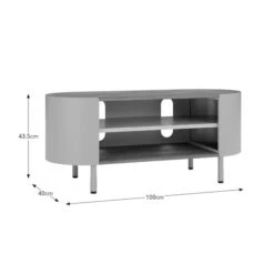 Elements Griffin Compact Corner TV Unit For TVs Up To 42" 26 Elements Griffin Compact Corner TV Unit For TVs Up To 42" -Dunelm 30894174 alt09