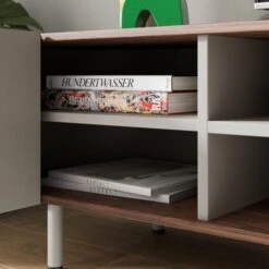 Elements Griffin Extra Wide TV Unit For TVs Up To 80" 23 Elements Griffin Extra Wide TV Unit For TVs Up To 80" -Dunelm 30894176 alt03