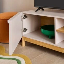 Elements Thompson Small TV Unit For TVs Up To 46" -Dunelm 30894632 alt02