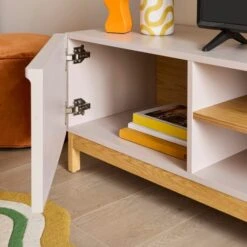 Elements Thompson Extra Wide TV Unit For TVs Up To 75" 8 Elements Thompson Extra Wide TV Unit For TVs Up To 75" -Dunelm 30894655 alt02