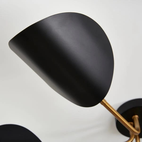 Elements Lyon 6 Light Semi Flush Ceiling Light 4 Elements Lyon 6 Light Semi Flush Ceiling Light - Image 4