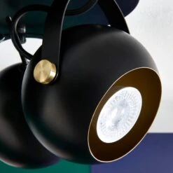 Elements Olympya 3 Light Adjustable Semi Flush Spotlight 9 Elements Olympya 3 Light Adjustable Semi Flush Spotlight -Dunelm 30894869 alt02