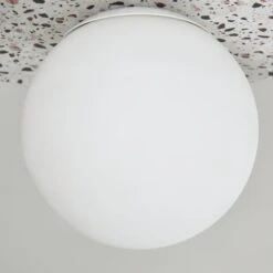 Elements Tela Bathroom Flush Ceiling Light -Dunelm 30894875 alt03