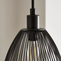Elements Jaula Mini Adjustable Pendant Light 9 Elements Jaula Mini Adjustable Pendant Light -Dunelm 30894887 alt03