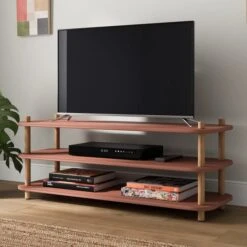 Elements Miller Small TV Unit For TVs Up To 38" 36 Elements Miller Small TV Unit For TVs Up To 38" -Dunelm 30895131 alt01
