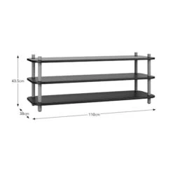 Elements Miller Small TV Unit For TVs Up To 38" 34 Elements Miller Small TV Unit For TVs Up To 38" -Dunelm 30895132 alt09