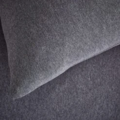 Elements Cotton Jersey Plain Standard Pillowcase​ Pair -Dunelm 30896583 alt04