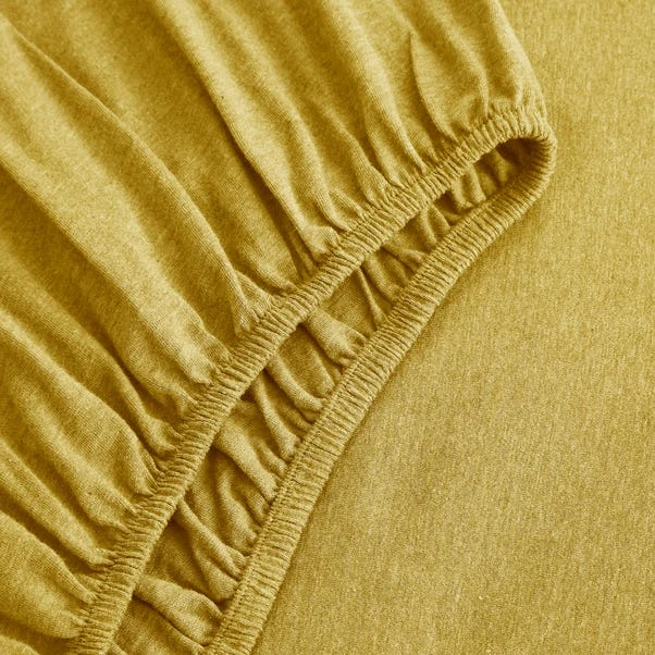 Elements Cotton Jersey Plain Fitted Sheet 7 Elements Cotton Jersey Plain Fitted Sheet - Image 7