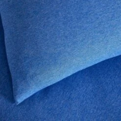 Elements Cotton Jersey Plain Standard Pillowcase​ Pair -Dunelm 30896657 alt04