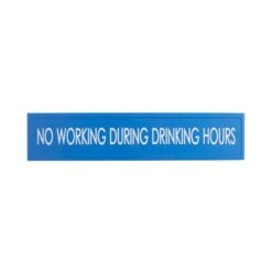 Elements Working Hours Plaque -Dunelm 30897423 alt02