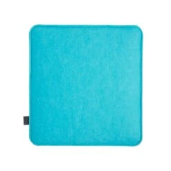Elements Green Square Reversible Seat Pad 7 Elements Green Square Reversible Seat Pad -Dunelm 30897522 alt03