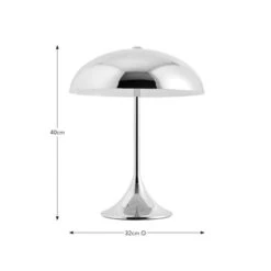 Elements Lennon 2 Light Table Lamp -Dunelm 30898648 alt08