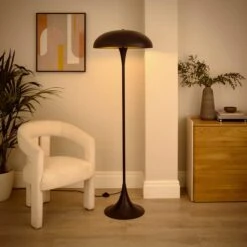 Elements Lennon 2 Light Floor Lamp 19 Elements Lennon 2 Light Floor Lamp -Dunelm 30898650 alt01