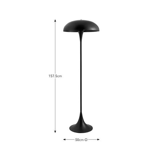 Elements Lennon 2 Light Floor Lamp 12 Elements Lennon 2 Light Floor Lamp - Image 12