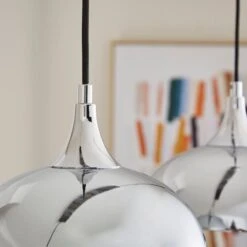 Elements Lennon 3 Light Diner Ceiling Light -Dunelm 30898664 alt02