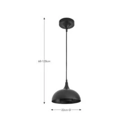 Elements Lennon 2 Tier Dome Mini Pendant Light 29 Elements Lennon 2 Tier Dome Mini Pendant Light -Dunelm 30898666 alt08