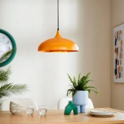 Elements Lennon 2 Tier Dome Pendant Light -Dunelm 30898667