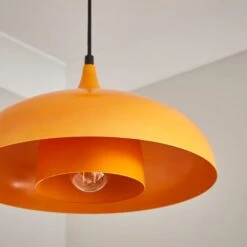 Elements Lennon 2 Tier Dome Pendant Light -Dunelm 30898667 alt02