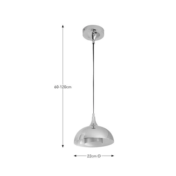 Elements Lennon 2 Tier Dome Mini Pendant Light 6 Elements Lennon 2 Tier Dome Mini Pendant Light - Image 6
