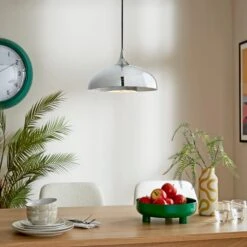 Elements Lennon 2 Tier Dome Pendant Light -Dunelm 30898669