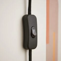 Elements Lennon 2 Tier Dome Plug In Wall Light -Dunelm 30898671 alt03