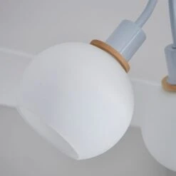 Elements Bailey 3 Light Semi Flush Ceiling Light 21 Elements Bailey 3 Light Semi Flush Ceiling Light -Dunelm 30898688 alt03