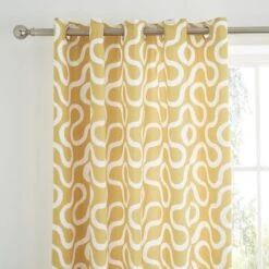 Elements Wiggins Wiggle Blackout Eyelet Curtains 25 Elements Wiggins Wiggle Blackout Eyelet Curtains -Dunelm 30902923
