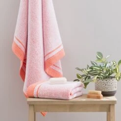 Elements Popcorn Cotton Towel 35 Elements Popcorn Cotton Towel -Dunelm 30932465