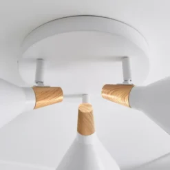 Elements Wolston 3 Light Semi Flush Spotlight 19 Elements Wolston 3 Light Semi Flush Spotlight -Dunelm 30948846 alt03